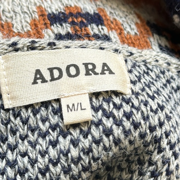 Cozy open cardigan with a coordinating long sleeve shirt - Picture 7 of 7